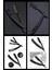 Shave Q7 Full Metal Manuel Tıraş Makinesi + U3 Full Metal Ustura + 20'li Platinum Yaprak Jilet 9