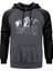 Ac Dc Let There Be Rock Gri Renk Reglan Kol Kapşonlu Sweatshirt 1
