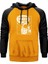 Houston Problems Sarı Renk Reglan Kol Kapşonlu Sweatshirt 1