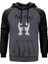 Pink Floyd The Division Bell Gri Renk Reglan Kol Kapşonlu Sweatshirt 1