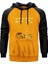 Zürafa Mutlu Sarı Renk Reglan Kol Kapşonlu Sweatshirt 1