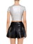 F21 Glitter Desenli Crop Tişört 6