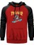 Thrasher Skate Racoon Kırmızı Renk Reglan Kol Kapşonlu Sweatshirt 1