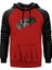 Alien Behind Glass Kırmızı Renk Reglan Kol Kapşonlu Sweatshirt 1