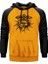 Bob Dylan Logo Sarı Renk Reglan Kol Kapşonlu Sweatshirt 1