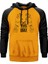 Young And Brave Sarı Renk Reglan Kol Kapşonlu Sweatshirt 1