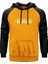 Piano Beat Sarı Renk Reglan Kol Kapşonlu Sweatshirt 1