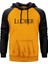 Lucifer Text Sarı Renk Reglan Kol Kapşonlu Sweatshirt 1