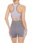 F21 Dikişsiz Colorblock Sporcu Sütyeni 6
