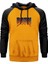 Doom Vintage Sarı Renk Reglan Kol Kapşonlu Sweatshirt 1