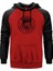 Atatürk Founder Of Turkish Republic Kırmızı Renk Reglan Kol Kapşonlu Sweatshirt 1