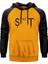 Shit Sarı Renk Reglan Kol Kapşonlu Sweatshirt 1