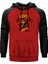 Harry Potter Gryffindor Official Kırmızı Renk Reglan Kol Kapşonlu Sweatshirt 1