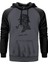 Sherlock Holmes The Canon Gri Renk Reglan Kol Kapşonlu Sweatshirt 1