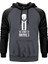John Wick Be Kind Animals Gri Renk Reglan Kol Kapşonlu Sweatshirt 1