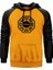 Lost Dharma Logo Sarı Renk Reglan Kol Kapşonlu Sweatshirt 1
