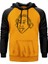 Einstein Lined Sarı Renk Reglan Kol Kapşonlu Sweatshirt 1