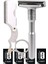 Shave Q7 Full Metal Manuel Tıraş Makinesi + U4 Full Metal Ustura + 20'li Platinum Yaprak Jilet 1