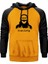 Mr.robot Fsociety Mask Sarı Renk Reglan Kol Kapşonlu Sweatshirt 1