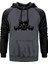 Subaru Mask Gri Renk Reglan Kol Kapşonlu Sweatshirt 1