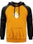 Mr. Robot E Sarı Renk Reglan Kol Kapşonlu Sweatshirt 1