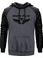 Drone Pilot 3 Gri Renk Reglan Kol Kapşonlu Sweatshirt 1