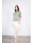 Çetinkaya Fithit 8210 Bayan Bisiklet Yaka 16/1 Penye Süprem T-Shirt Haki 2