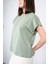 Çetinkaya Fithit 8210 Bayan Bisiklet Yaka 16/1 Penye Süprem T-Shirt Haki 3