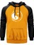 Ying Yang Joya Life Sarı Renk Reglan Kol Kapşonlu Sweatshirt 1