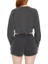 Yıkamalı Crop Sweatshirt 6