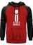 John Wick Be Kind Animals Kırmızı Renk Reglan Kol Kapşonlu Sweatshirt 1