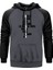 La Casa De Papel Ciao Gri Renk Reglan Kol Kapşonlu Sweatshirt 1