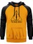 Harry Potter Deathly Hallows Sarı Renk Reglan Kol Kapşonlu Sweatshirt 1