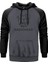 Radiohead Wave Gri Renk Reglan Kol Kapşonlu Sweatshirt 1
