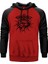 Bob Dylan Logo Kırmızı Renk Reglan Kol Kapşonlu Sweatshirt 1