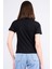 Çetinkaya Fithit 8501 Bayan Bisiklet Yaka 30/1 Likralı Süprem T-Shirt Siyah 4
