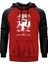 Anthrax Among The Living Kırmızı Renk Reglan Kol Kapşonlu Sweatshirt 1