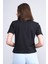 Ikoll 1004632 Siyah Kadın Suprem Basic T-Shirt 4
