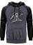 Thats All Folks Gri Renk Reglan Kol Kapşonlu Sweatshirt 1