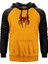 Spiderman Suit Sarı Renk Reglan Kol Kapşonlu Sweatshirt 1
