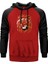 Leon Silüet Kırmızı Renk Reglan Kol Kapşonlu Sweatshirt 1