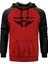 Drone Pilot 3 Kırmızı Renk Reglan Kol Kapşonlu Sweatshirt 1