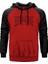 Dmx Gangsta Icons Kırmızı Renk Reglan Kol Kapşonlu Sweatshirt 1
