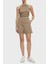 Streç Pamuklu Relaxed Fit Yüksek Bel Mini Short Bayan Short WW0WW42457 Aeg 2