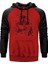 Starwars Robot Kırmızı Renk Reglan Kol Kapşonlu Sweatshirt 1
