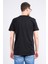 Çetinkaya Mentality 2772 Bisiklet Yaka Basic T-Shirt Siyah 4