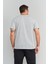 Çetinkaya Mentality 3447 V Yaka Regular T-Shirt Gri 4