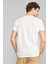 2772 V Yaka Penye Slim Fit Açık Camel T-Shırt 4