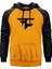 Faze Clan Red Sarı Renk Reglan Kol Kapşonlu Sweatshirt 1