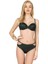 Kadın Altın Aksesuarlı Koyu Yeşil Bikini Takımı 1